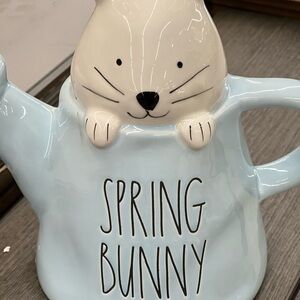 Rae dunn bunny watering can